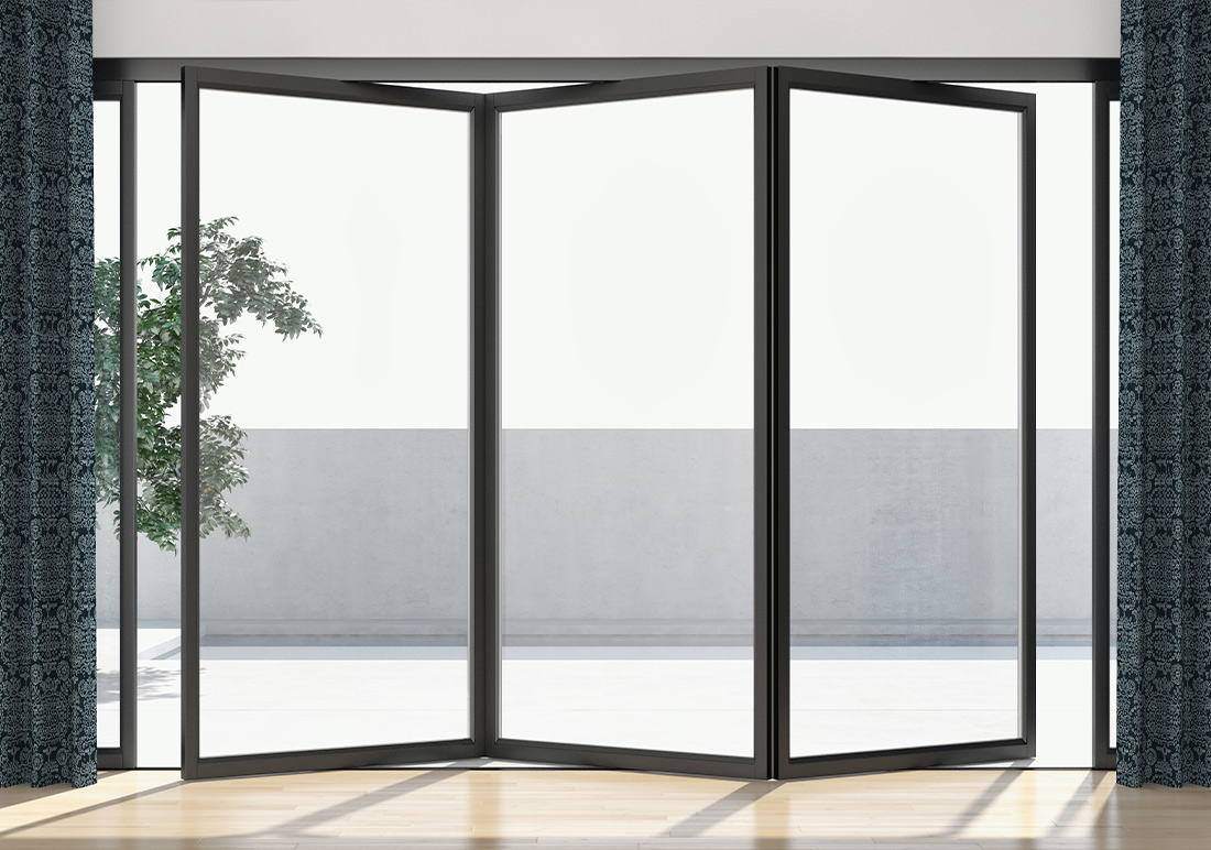 الأبواب المنطوية