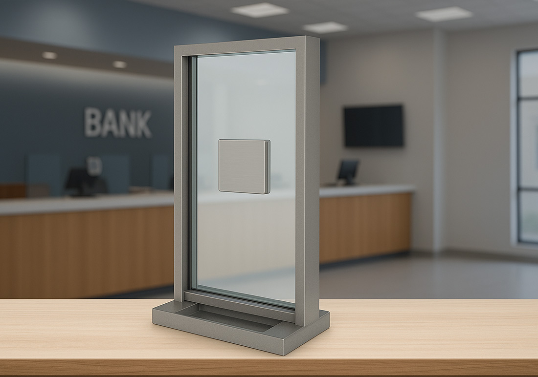 Gun-Gate-Speaker-Through مصنع خالد خزعل للصناعات المعدينة زجاج والمنيوم