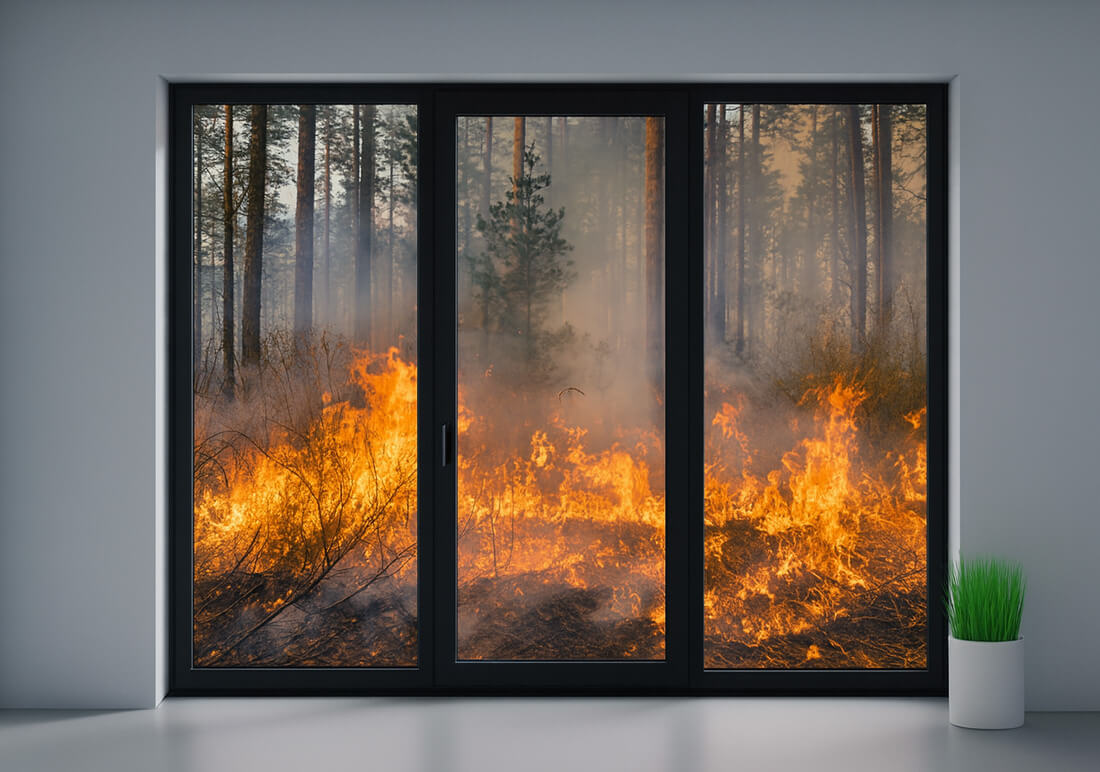 زجاج-ضد-الحريق مصنع خالد خزعل للصناعات المعدينة زجاج والمنيوم